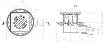 Трап Fachmann T 520.0 PHsB чертеж