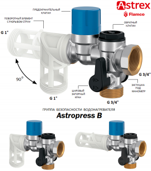 Группа безопасности Astrex Astropress B 3/4