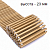 Деревянная рулонная решетка ROLLS WOOD 23 высотой 23 мм