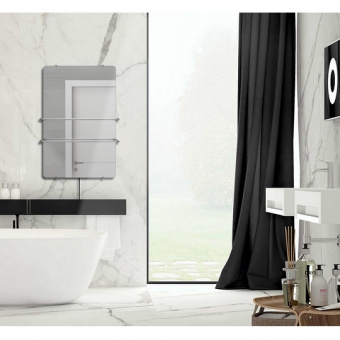 Инфракрасный полотенцесушитель ThermoUp Dry Side M в ванной комнате