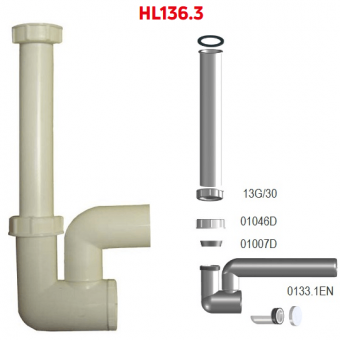 Сифон для кондиционеров и отвода конденсата HL 136.3
