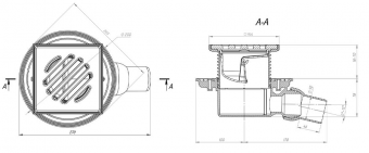 Трап Fachmann T 520.0 PNsB чертеж