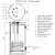 Размеры и основные подключения бойлера Aquatec Inox RTWX-T 150