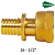 Муфта аксиальная с накидной гайкой ARROWHEAD 16-1/2" AF-313-1616
