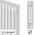 Радиатор Royal Thermo Insignia VC3180-12 белого цвета RAL9016 с нижним подключением и термовентилем