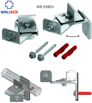 Комплект WALLBOX WB 93803 для крепления модуля инсталляции в углу