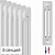 Радиатор Royal Thermo Insignia VC3180-08 белого цвета RAL9016 с нижним подключением и термовентилем
