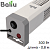 Электрический плинтусный обогреватель Ballu Plinth Compact BEC/PLC-80-300 длиной 0,8 м и мощностью  300 Вт