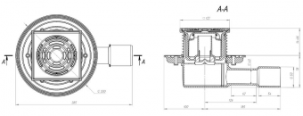 Трап Fachmann T 510.0 SHsP чертеж