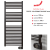 Электрический полотенцесушитель Zehnder Aura PBEBZ-120-050 черного цвета RAL 9005 matt Электрический полотенцесушитель Zehnder Aura PBEBZ-120-050 черного цвета RAL 9005 matt