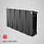 Биметаллический радиатор Royal Thermo PianoForte 300/14 секций цвет Noir Sable